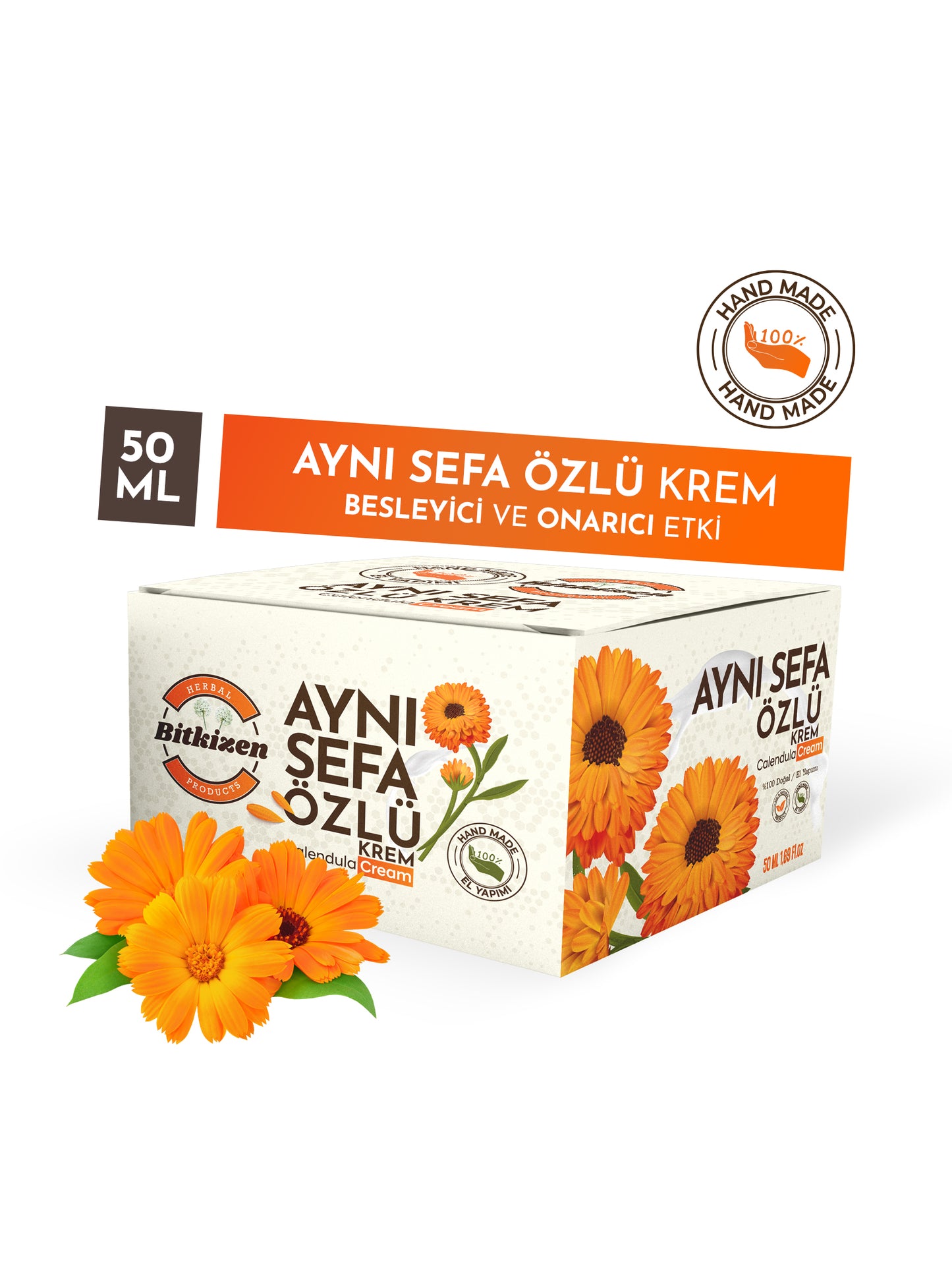 Bitkizen El Yapımı Aynısefa Özlü Krem 50ML