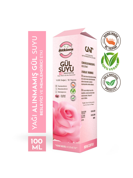 Rose Water Without Herbal Oil 100ML